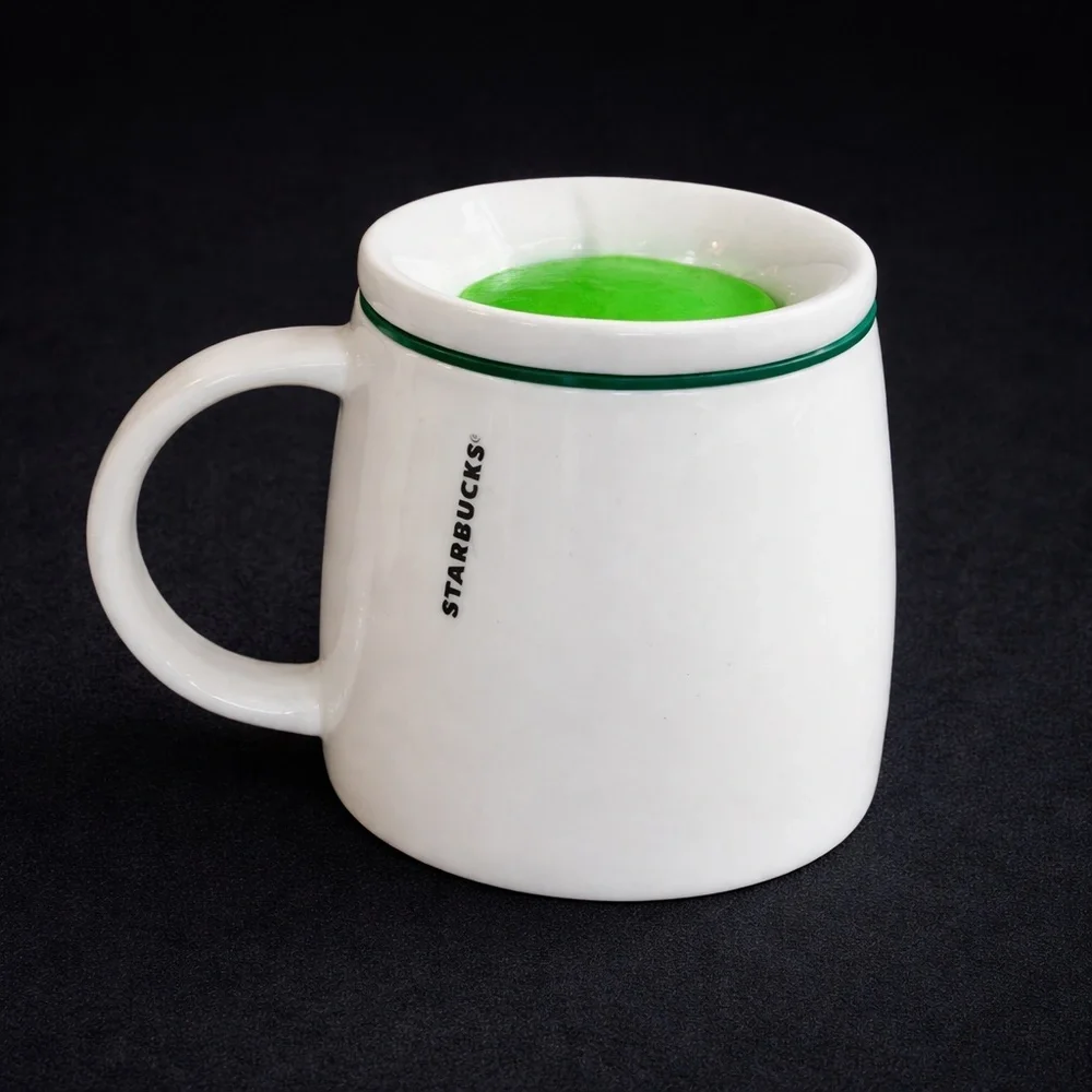 Starbucks Collector Mug w/ Green Lid 💚 Rare Style | Excellent Condition - Picture 2 of 7
